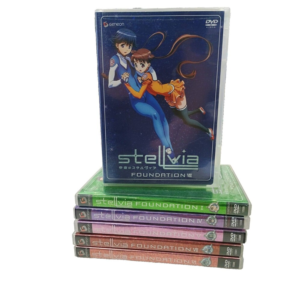 Lot Of 6 Stellvia Dvd Manga Anime - Picture 1 of 3